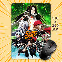Килимок для мишки А4 - 210x290 мм Shaman King / Король Шаман 020