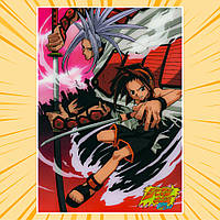 Плакат А4 Аніме Shaman King / Король Шаман