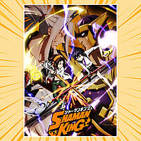 Плакат А4 Аніме Shaman King / Король Шаман 004