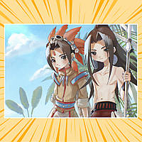 Плакат А3 Аніме Shaman King / Король Шаман 008