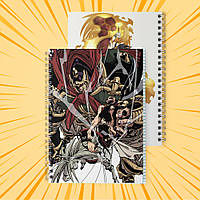 Зошит А5 48 арк. на пружині у клітинку 60 гр.м² Shaman King / Король Шаман 010