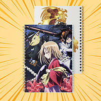 Зошит А5 48 арк. на пружині у клітинку 60 гр.м² Shaman King / Король Шаман 014