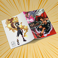 Зошит А5 48 арк. на скобі у клітинку 60 гр.м² Shaman King / Король Шаман