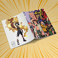 Зошит А5 48 арк. на скобі у клітинку 60 гр.м² Shaman King / Король Шаман 002
