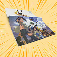 Зошит А5 48 арк. на скобі у клітинку 60 гр.м² Shaman King / Король Шаман 003