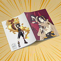 Зошит А5 48 арк. на скобі у клітинку 60 гр.м² Shaman King / Король Шаман 006
