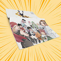 Зошит А5 48 арк. на скобі у клітинку 60 гр.м² Shaman King / Король Шаман 009
