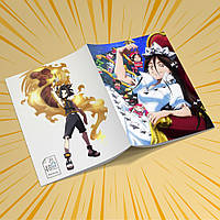 Зошит А5 48 арк. на скобі у клітинку 60 гр.м² Shaman King / Король Шаман 012