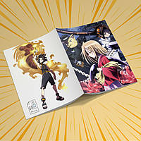 Зошит А5 48 арк. на скобі у клітинку 60 гр.м² Shaman King / Король Шаман 014