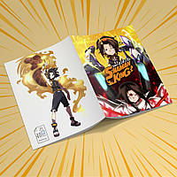 Зошит А5 48 арк. на скобі у клітинку 60 гр.м² Shaman King / Король Шаман 016