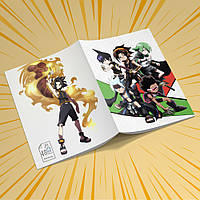 Зошит А5 48 арк. на скобі у клітинку 60 гр.м² Shaman King / Король Шаман 019