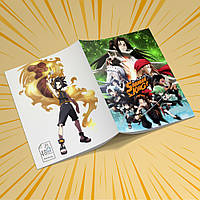 Зошит А5 48 арк. на скобі у клітинку 60 гр.м² Shaman King / Король Шаман 020