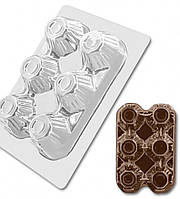 Пластикова форма для шоколаду Лоток-підставка для яєць