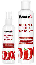 Гідролат перцю чилі, активізує жироспалювання процеси, стимулює ріст волосся, тонік, Біоактив