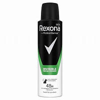 REXONA Men Motionsense Антиперспирант аэрозоль Invisible Fresh Power 150 мл