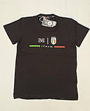 Синя футболка на хлопчиків 110,116,122,128,134 зросту Туреччина, фото 5