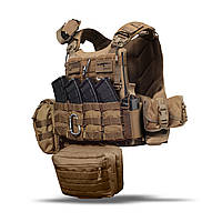 Комплект спорядження Vest Full (based on IBV) S\M 1-го класу захисту. Койот