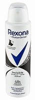 Rexona Антиперспирант-дезодорант спрей Невидимая на черной и белой одежде 150 мл