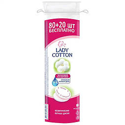 Диски ватні LADY COTTON 80+20 шт.