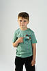 Дитяча футболка зелена No 1135 ( р.5-8), фото 4