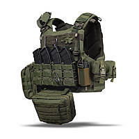 Комплект спорядження Vest Full (based on IBV) S\M 1-го класу захисту. Олива
