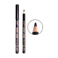 Elan Brow Liner Pro B 02 Dark Brown - пудровый карандаш для бровей, темно-коричневый