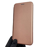 Чехол-книжка для Samsung Galaxy A32 SM-A325F с подставкой на самсунг а32 розовое золото