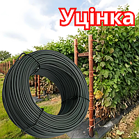 Мягкая серая шпалерная проволока из Польши - 1.6/2.5 мм, 100 м отличная поддержка малины