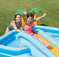 Яркие детские бассейны надувные качественные летние для дома и дачи
