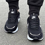 Кросівки чоловічі 40 41 44 Кросівки Nike Air Black White, фото 9