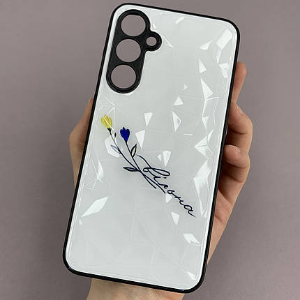 Чохол для Samsung Galaxy S23 FE патріотичний чохол на телефон самсунг с23 фе білий f8e, фото 1