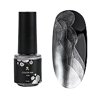 Акварельні краплі чорнила F.O.X Color Ink 008 срібні, 5 мл