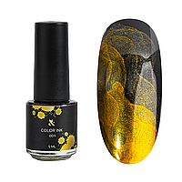 Акварельні краплі чорнила F.O.X Color Ink 009 золоті, 5 мл