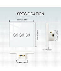 Смарт-димер вимикач MOES, Amazon, Німеччина, фото 4
