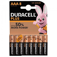 Батарейка Duracell AAA PLUS 8шт на блистере (ORIGINAL)