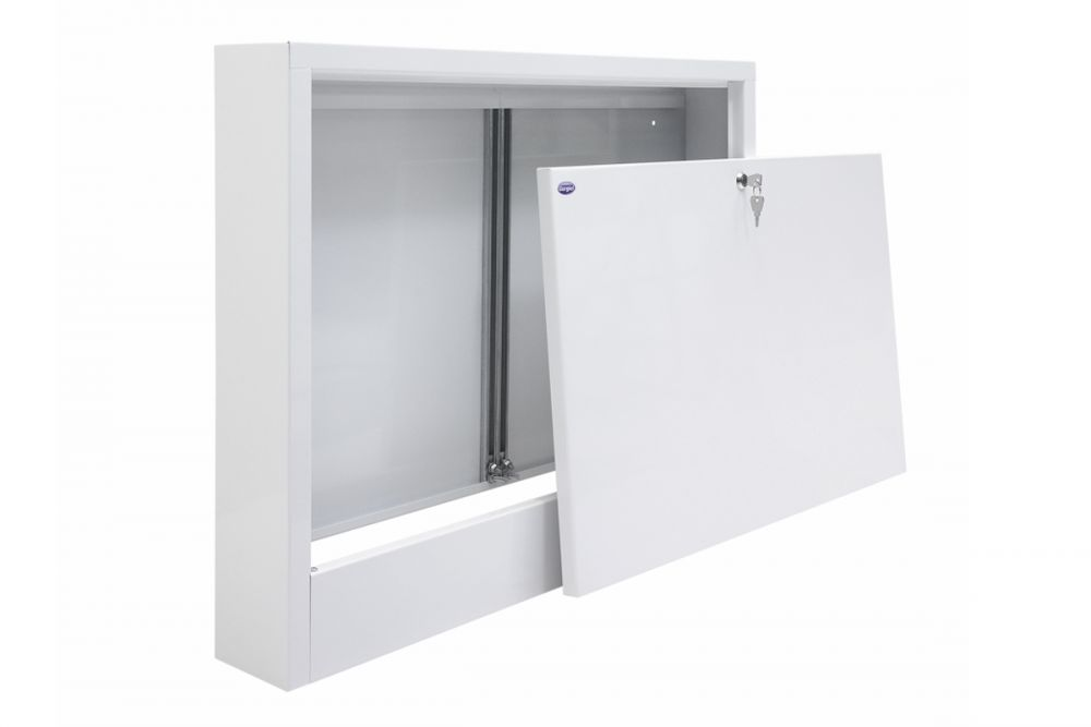 Колекторна шафа зовнішня Gorgiel SGN-3 760-730х580х110мм, фото 1