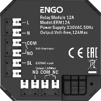 Проводной релейный модуль ENGO ERM12A 12 A проводной релейный модуль ENGO ERM12A 12 A (932252541)