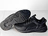 Літні чоловічі кросівки текстильні чорні, фото 7