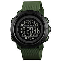 Skmei 1511AG Army-Green Smart Watch + Compass, военные, часы, тактические, электронные, прочные