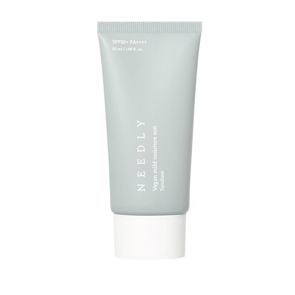 Зволожуючий сонцезахисний крем з рослинним скваланом Needly Vegan Mild Enzyme Cleansing SPF