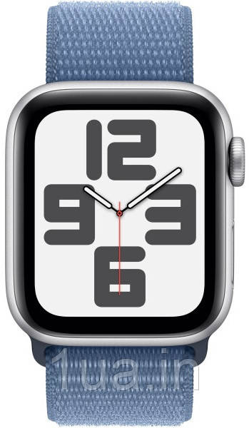 Смарт-годинник Apple Watch SE 2 GPS 40mm Silver Aluminium with Winter Blue Sport Loop MRE33 UA UCRF