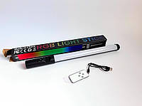 Світлодіодна лампа Відеосвітло стик LED RGB SNB04 50см