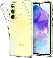 Чохол Spigen для Samsung Galaxy A55 5G - Liquid Crystal, Crystal Clear (ACS07537)