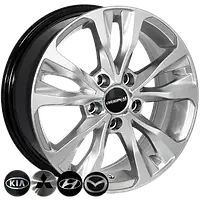 Диски литые R16 PCD5x108 ZW BK5212 HS ET37 DIA65,1 6,5j Киев