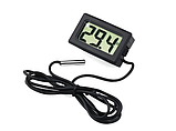 Термометр TPM-10 чорний із виносним датчиком, фото 2