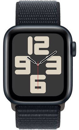 Apple Watch SE 2 GPS 40mm Midnight Aluminium with Midnight Sport Loop MRE03 UA, фото 1