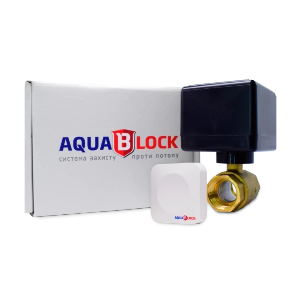 Комплект захисту від потопу Aquablock 1/2