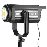 Постоянный студийный свет Profi-light КY-BK 500 W светодиодный LED видеосвет, лампа - для фото-видео съемки