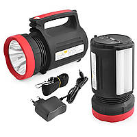 Мощный фонарь-прожектор LED Yajia YJ-2886 Цвет чёрно- красный
