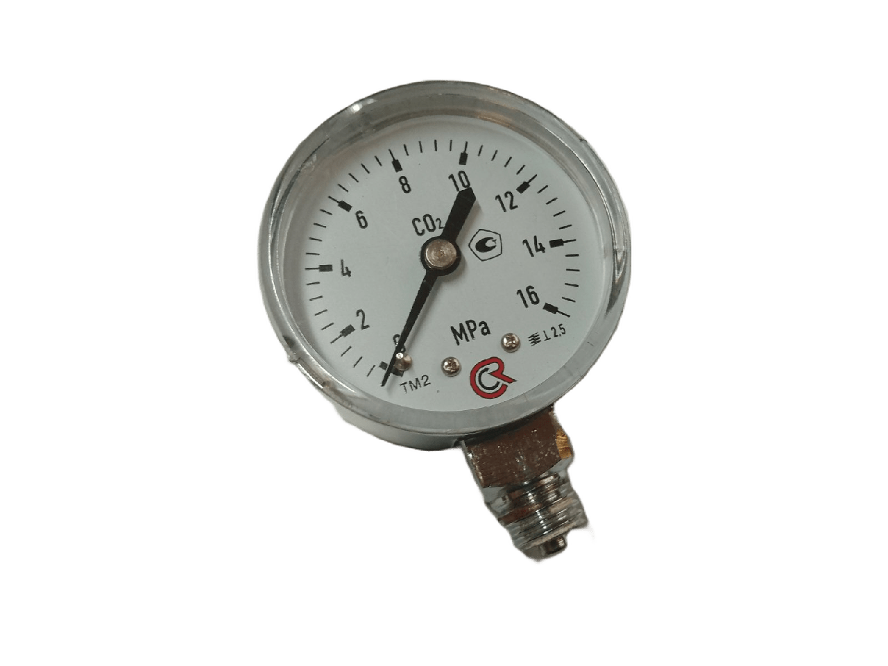 Манометр МП-50 16.0 МПа СО2 (углекислый газ)